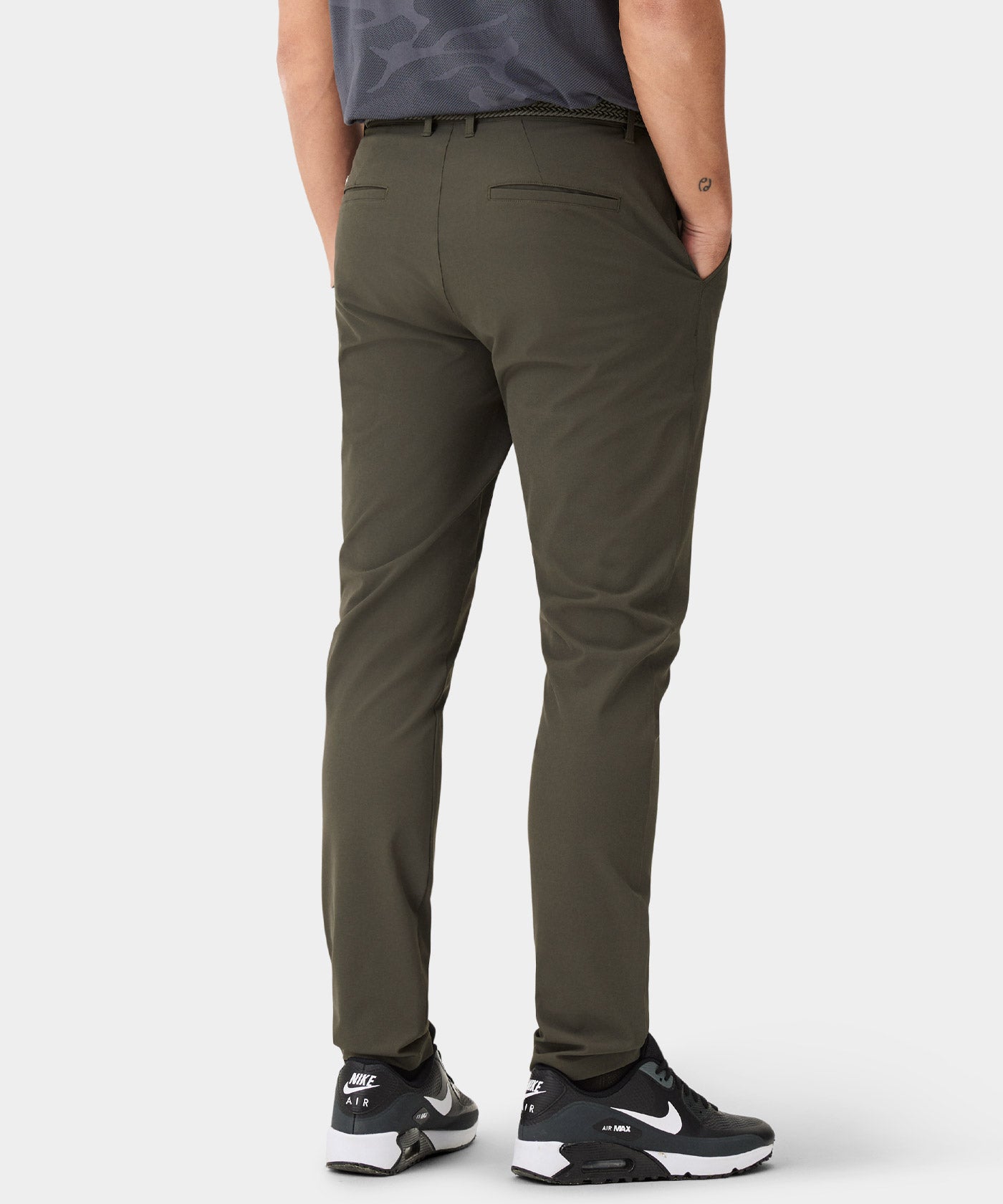 Moss Green Lightweight Trouser