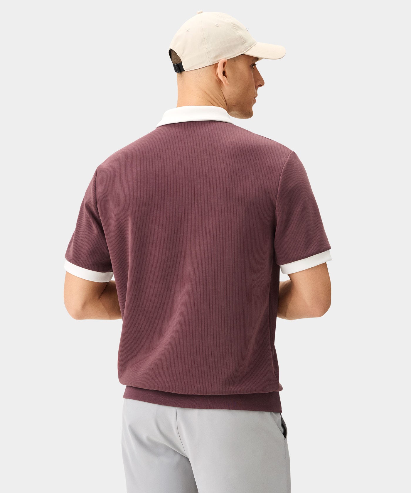 Mauve AR Tech Polo