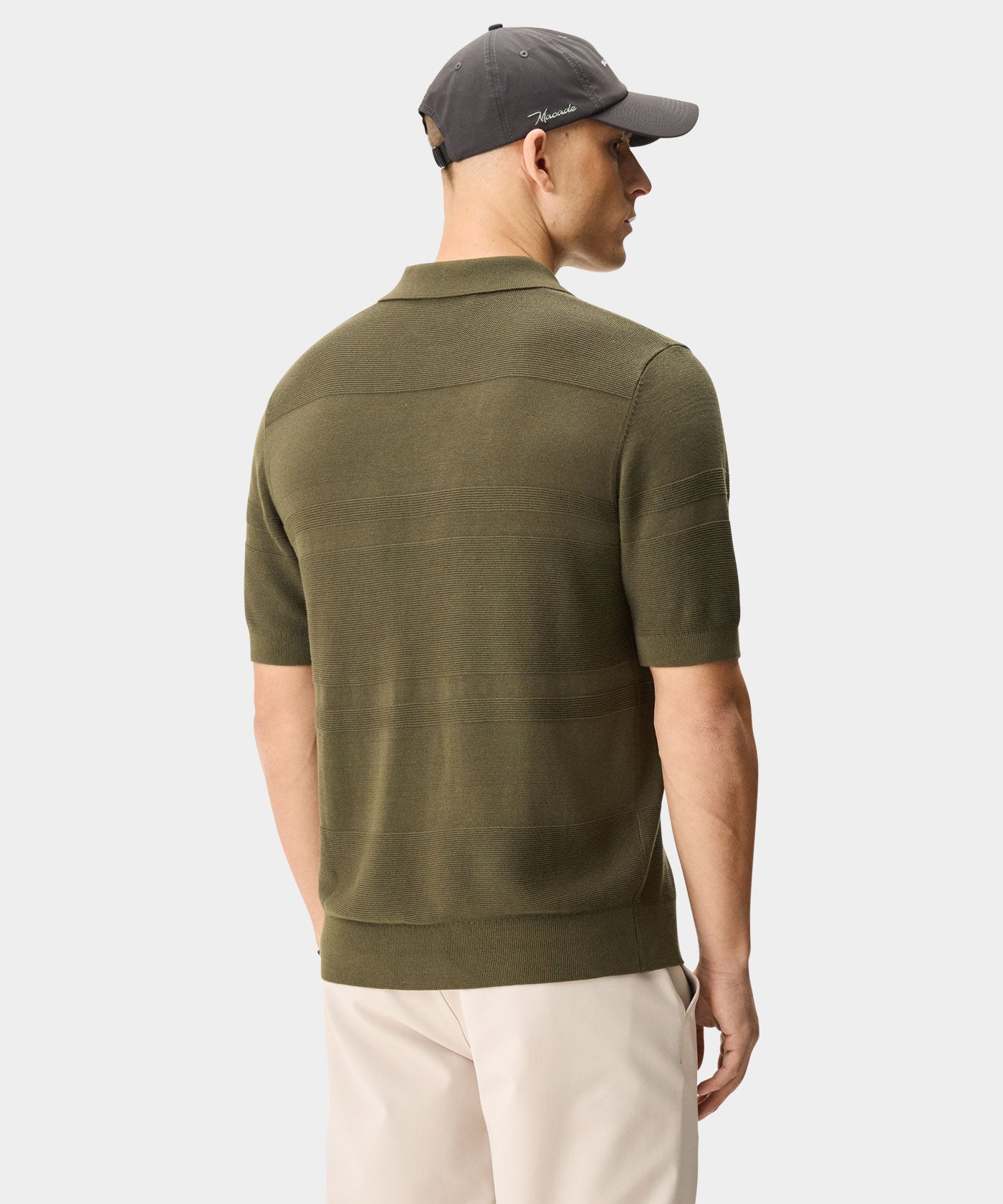 Walker Olive Prime Knit Shirt