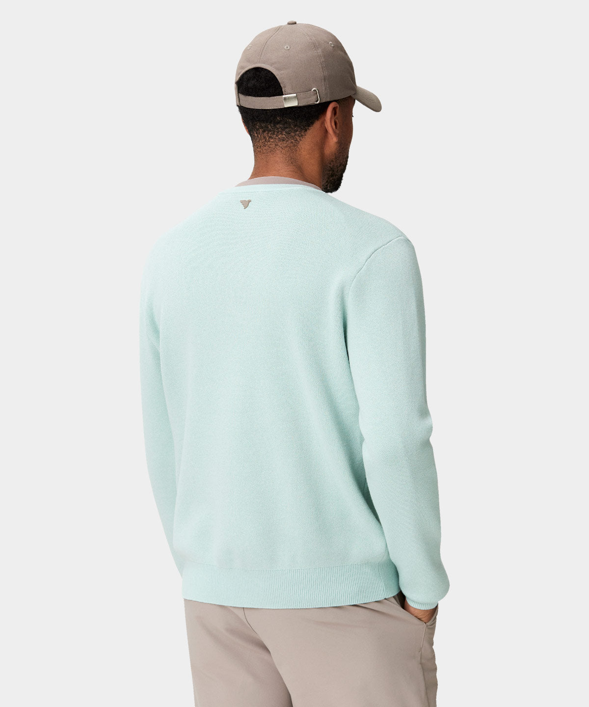 Mint Oversized Knit Crewneck