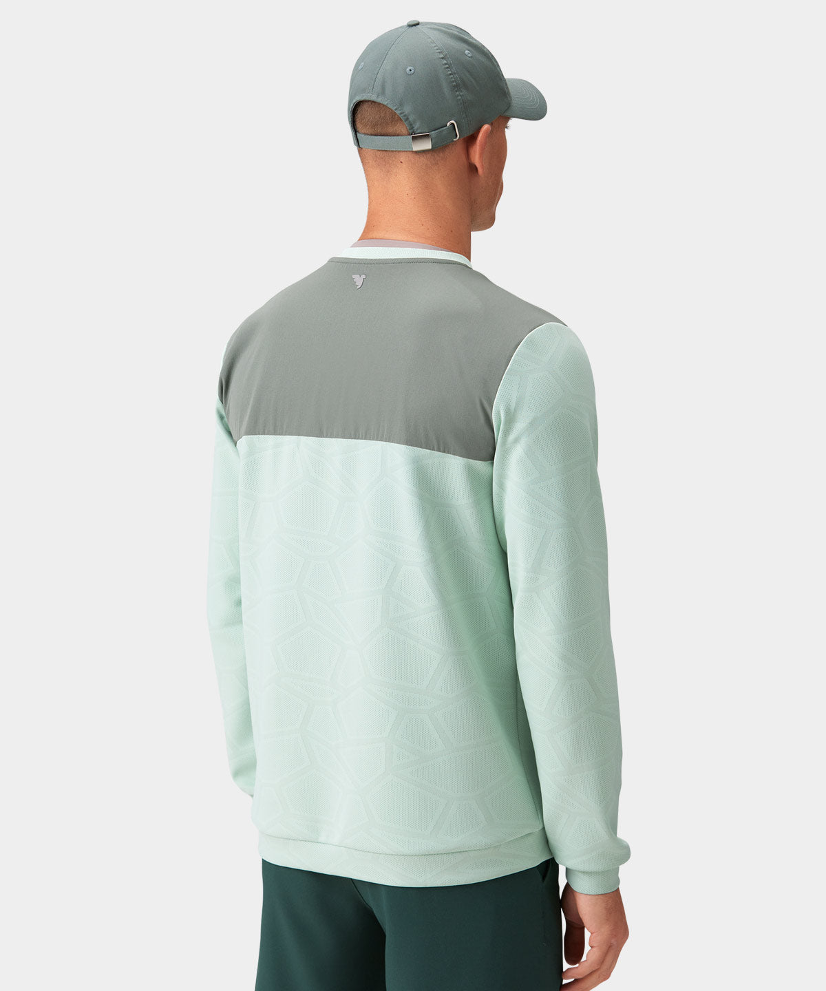 Mint Hybrid Tech Sweatshirt Macade Golf