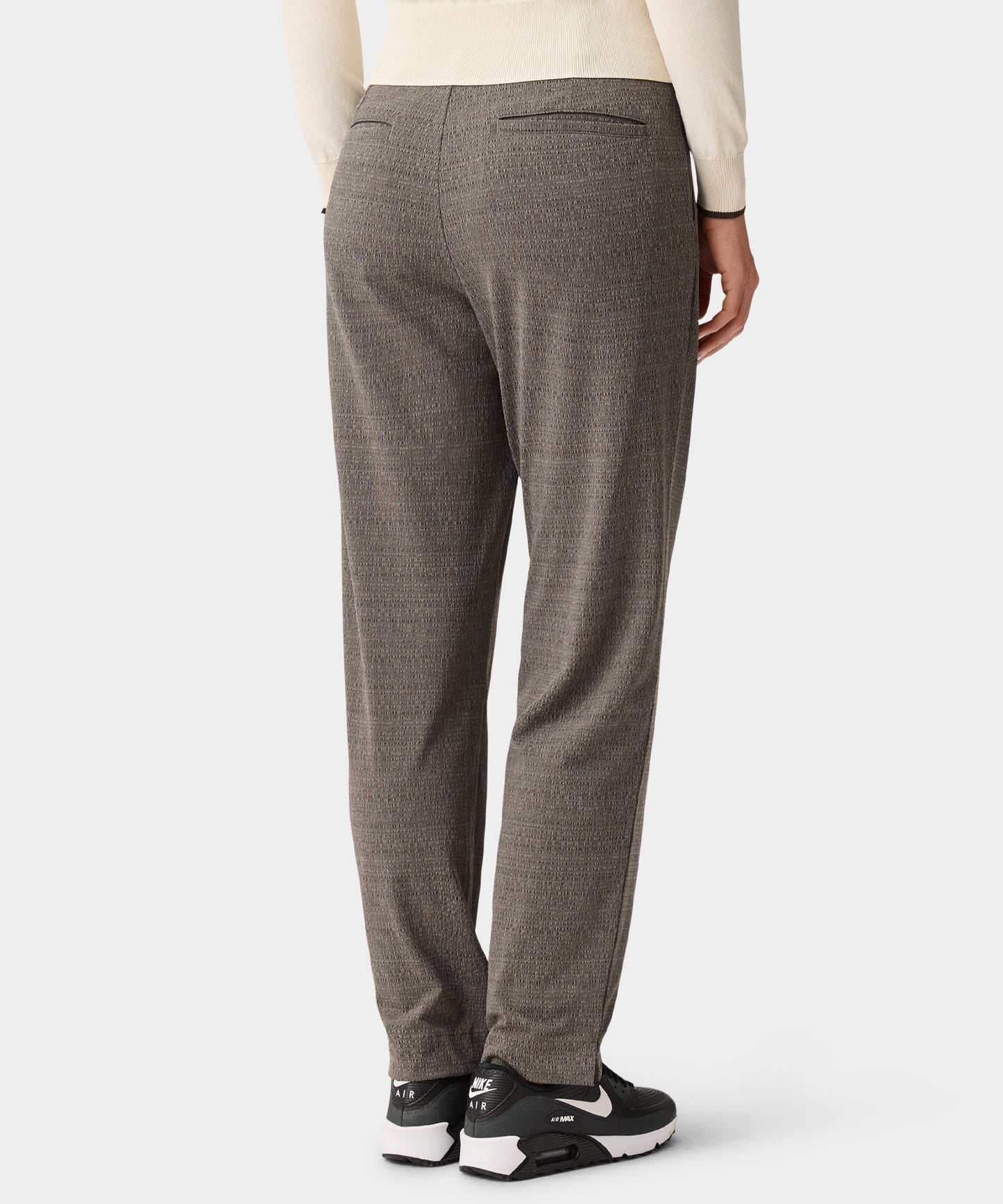 Nola Pleated Trousers - Charcoal