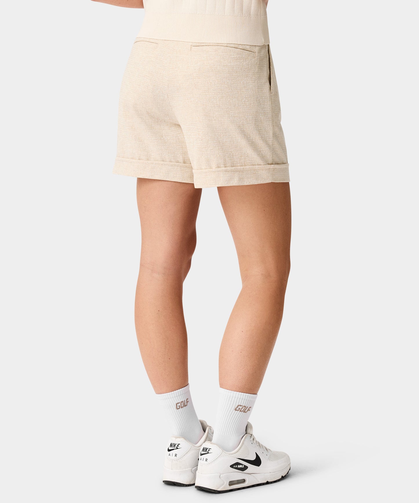 Nola Pleated Shorts - Sand