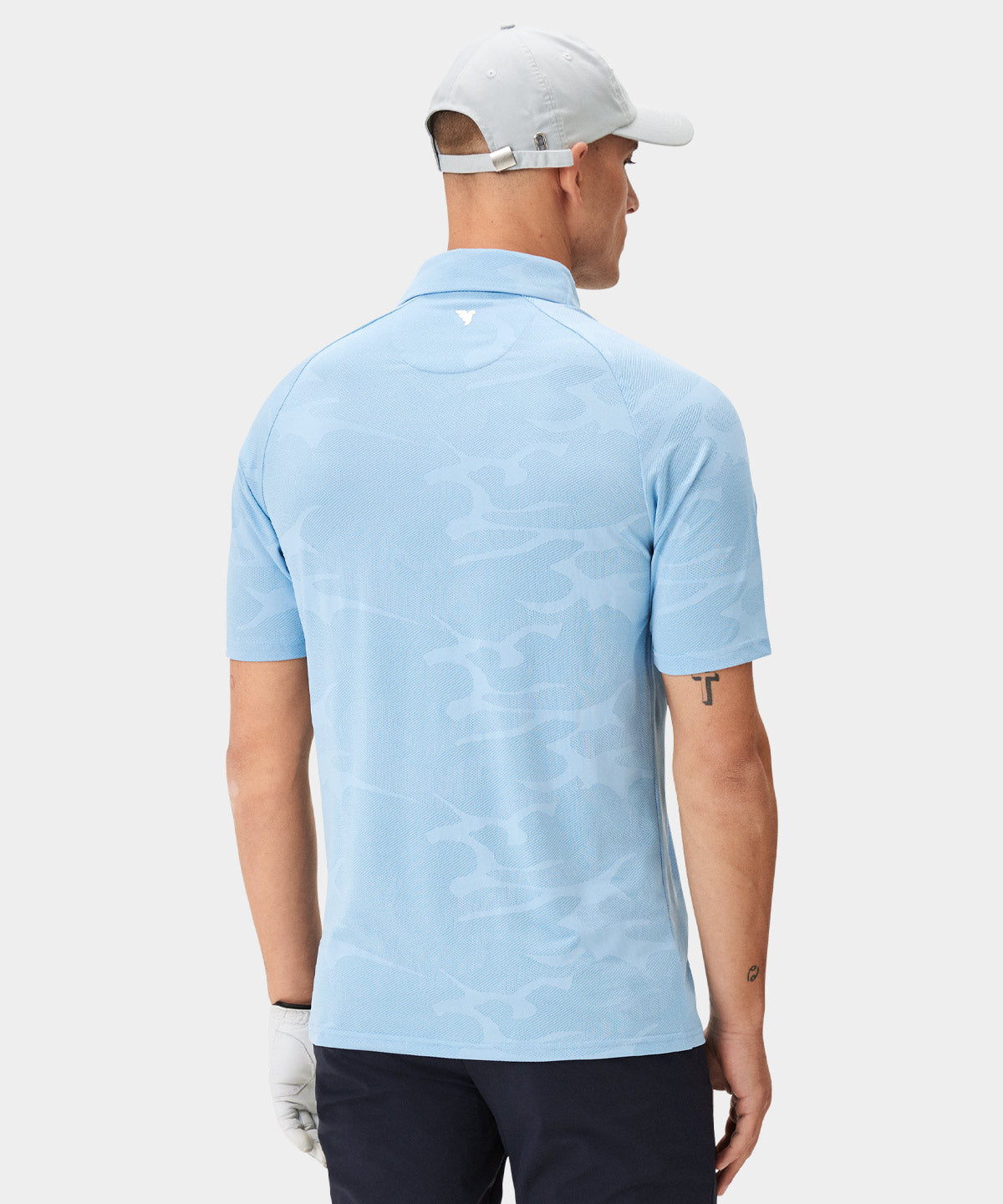 Nolan Light Blue Camo Shirt