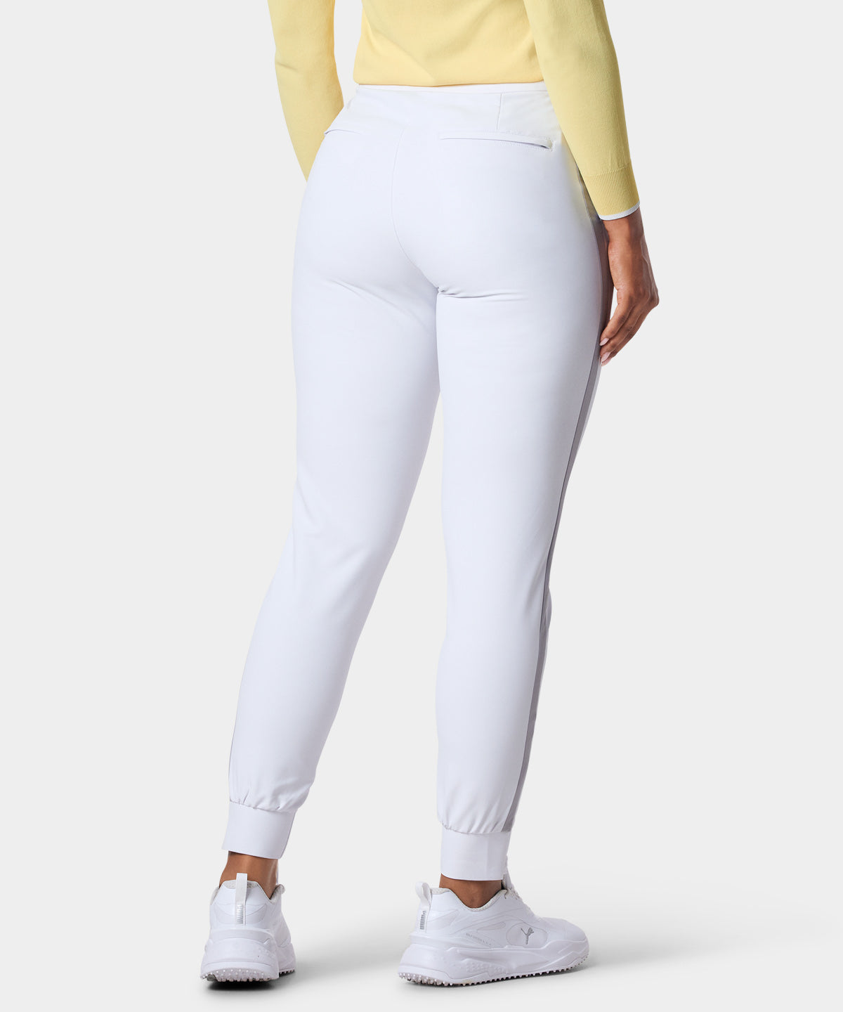 Nora White Flex Trouser Macade Golf