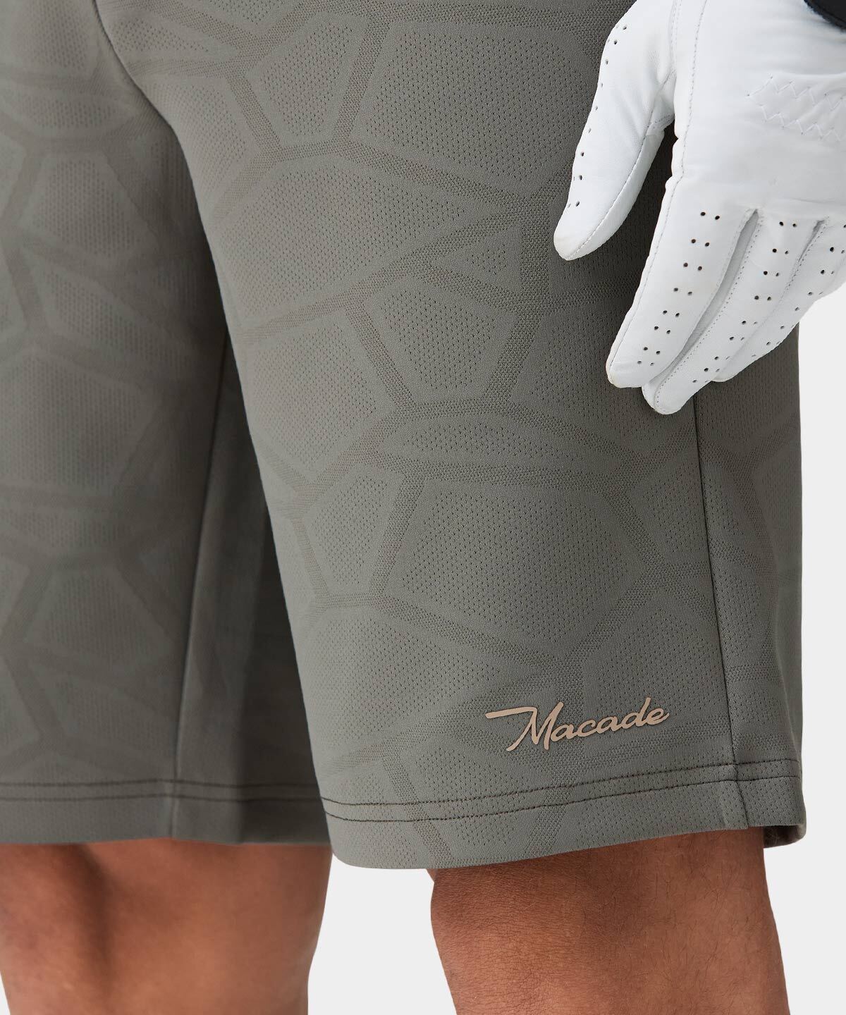 Olive Crossover Tech Shorts Macade Golf