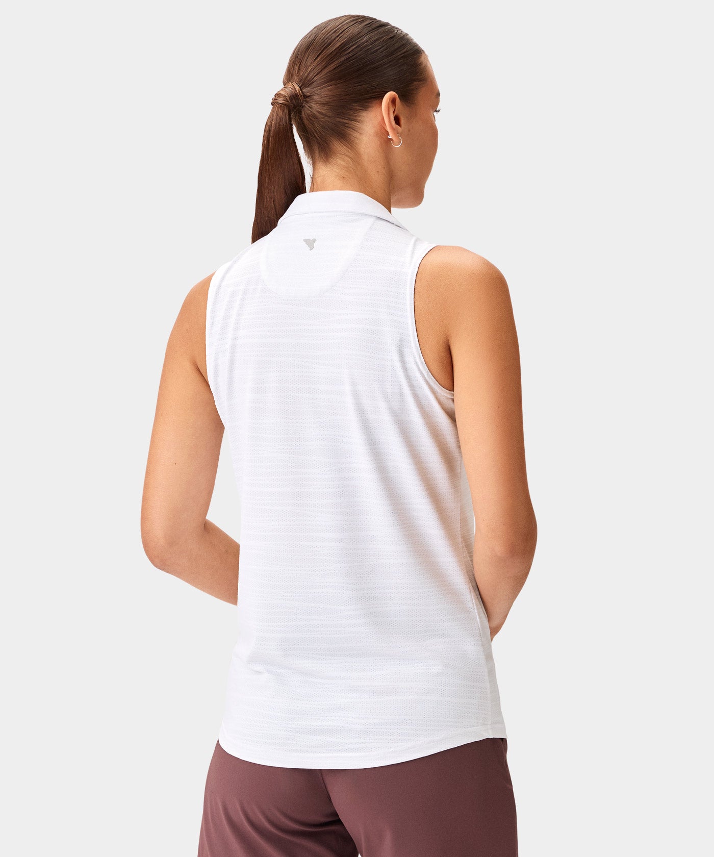Paige Sleeveless Shirt - White