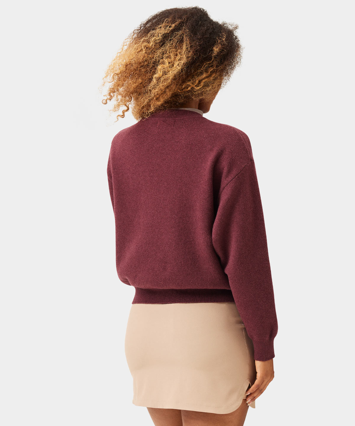 Ruby Script Oversized Knit Sweater