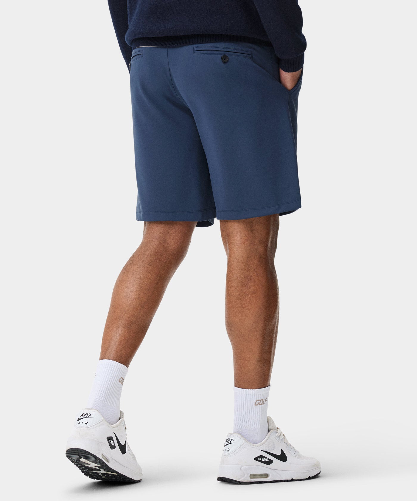 Shaw Slate Blue Tech Shorts