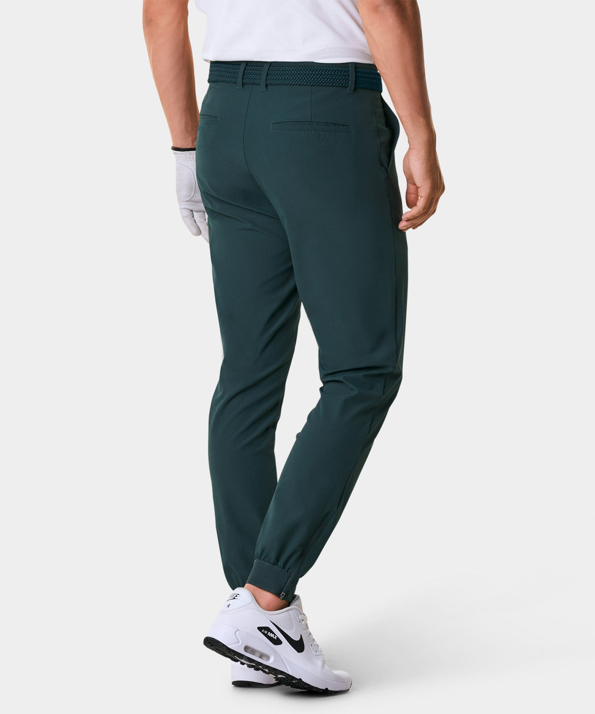 Teal Four-Way Stretch Jogger