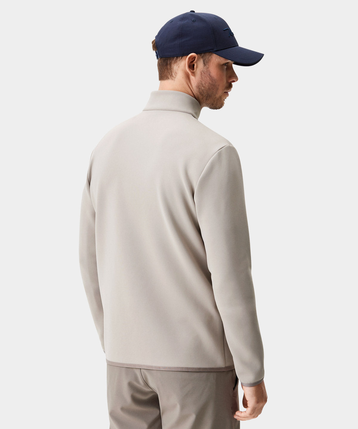 Taupe Therma Quarter Zip Macade Golf