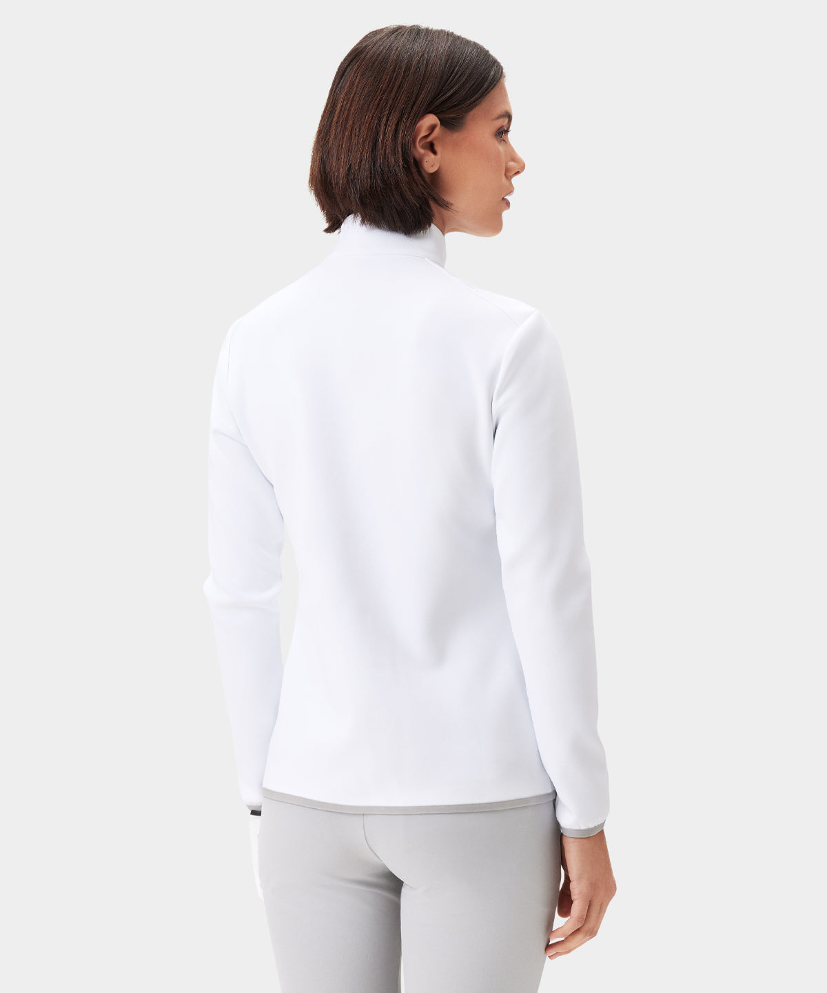 White Therma Quarter Zip