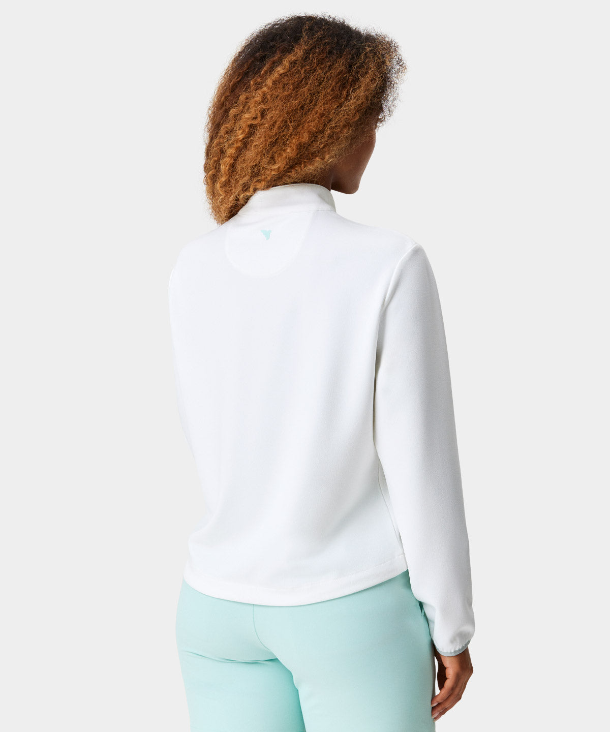 White Cropped Air Anorak Macade Golf