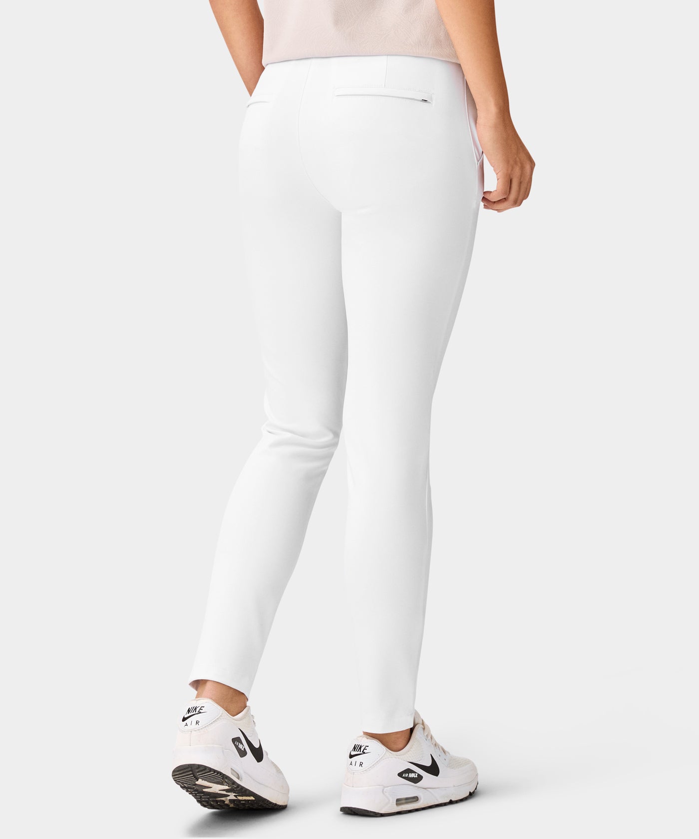Pearl White Performance Trouser