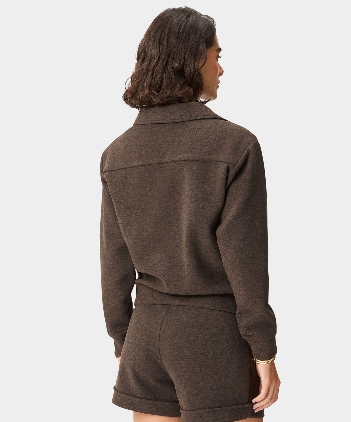 Penny Wool Sweatshirt - Brown