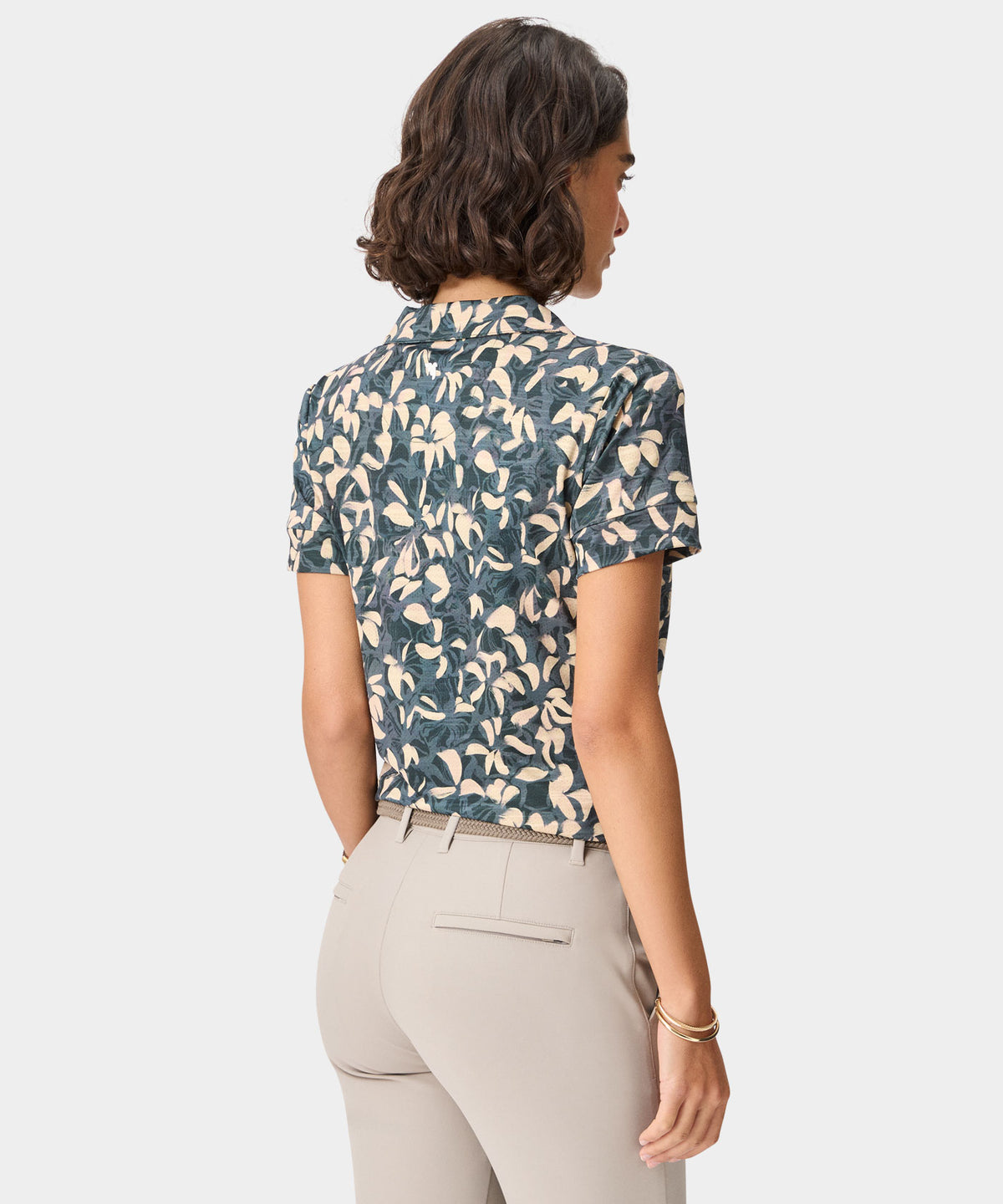 Paige Shirt - Fairway Tropics (AOP)