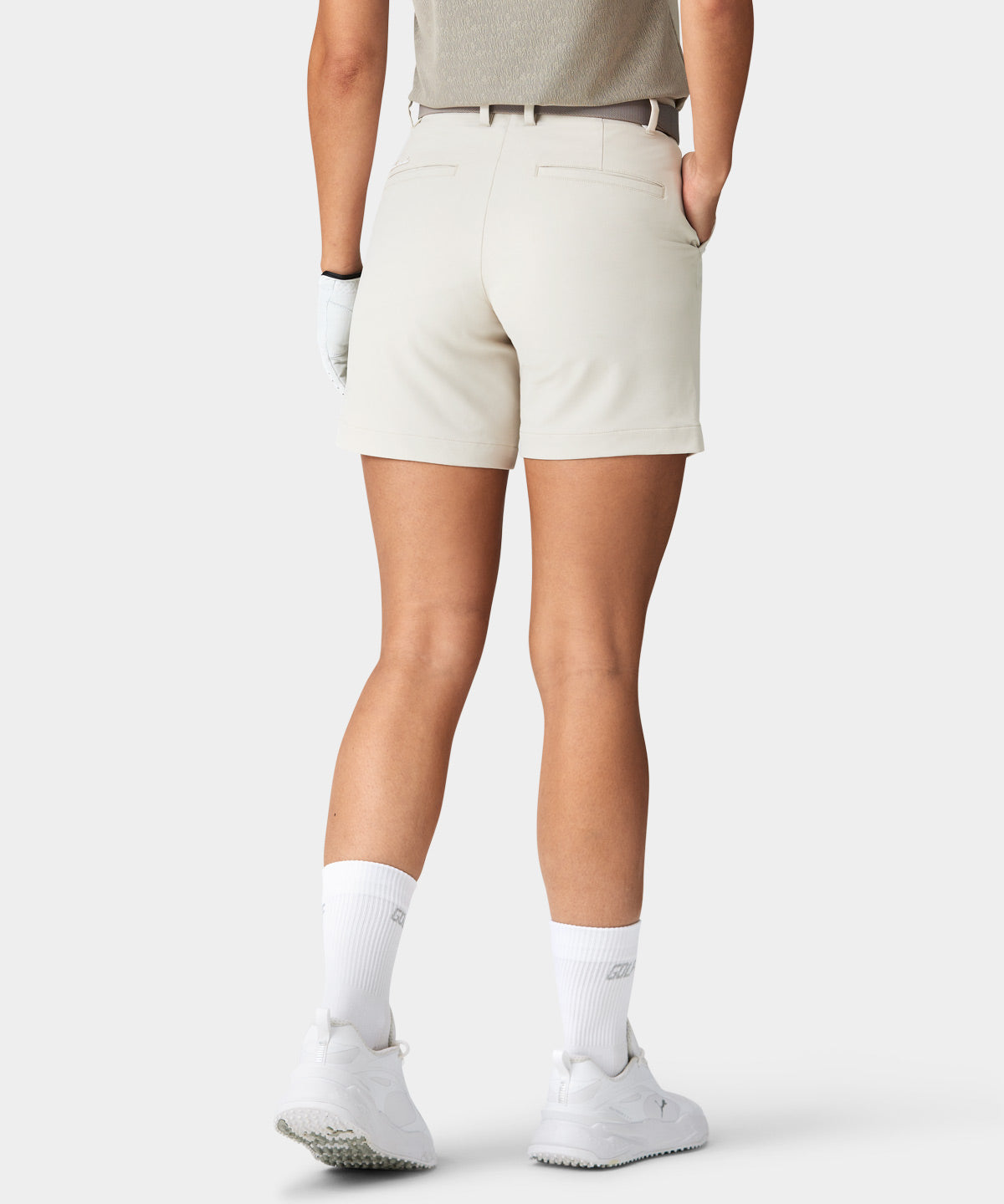 Ivory Flex Shorts Macade Golf