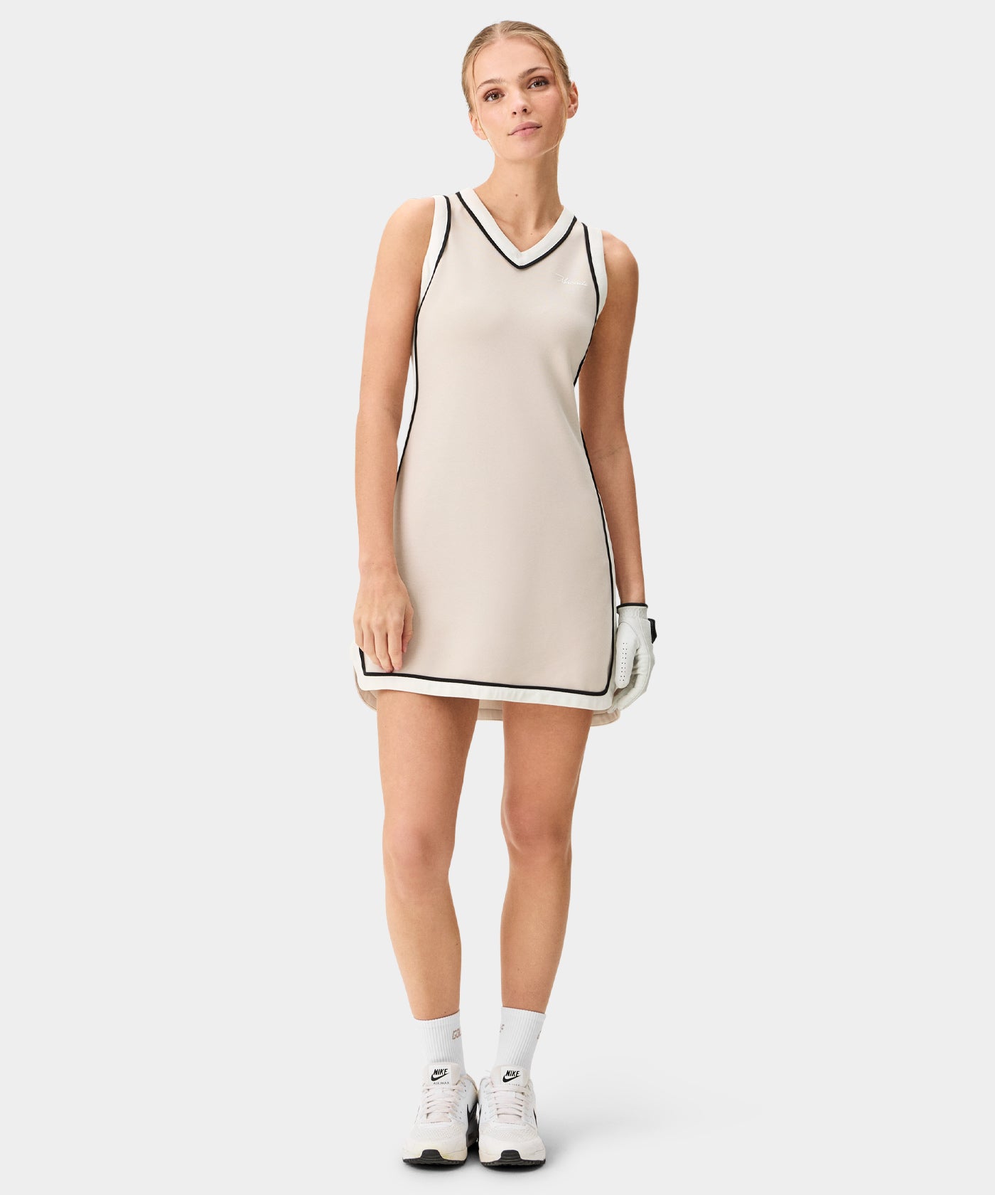 Ava Tan TX Flow Dress