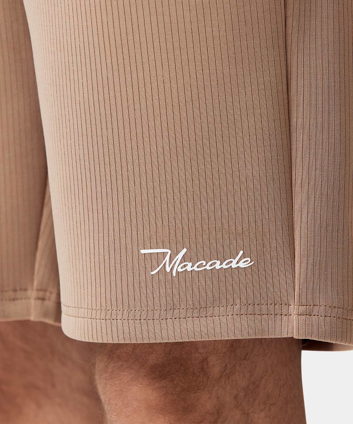 Tan AR Tech Range Shorts Macade Golf