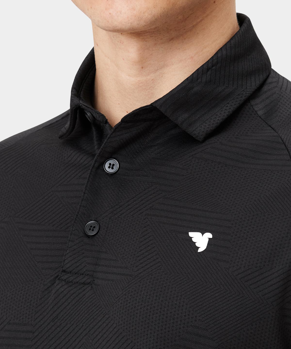 Black Jupiter Air Shirt Macade Golf