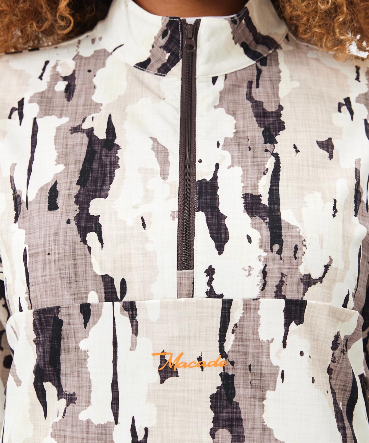 Skylar Camo Cropped Air Anorak Macade Golf