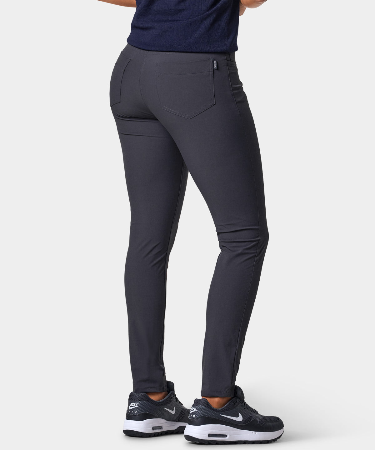 Cara Dark Grey Lightweight Trouser Macade Golf