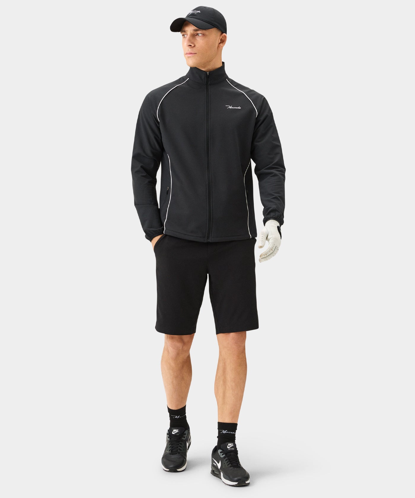 Charcoal Course Shell Jacket