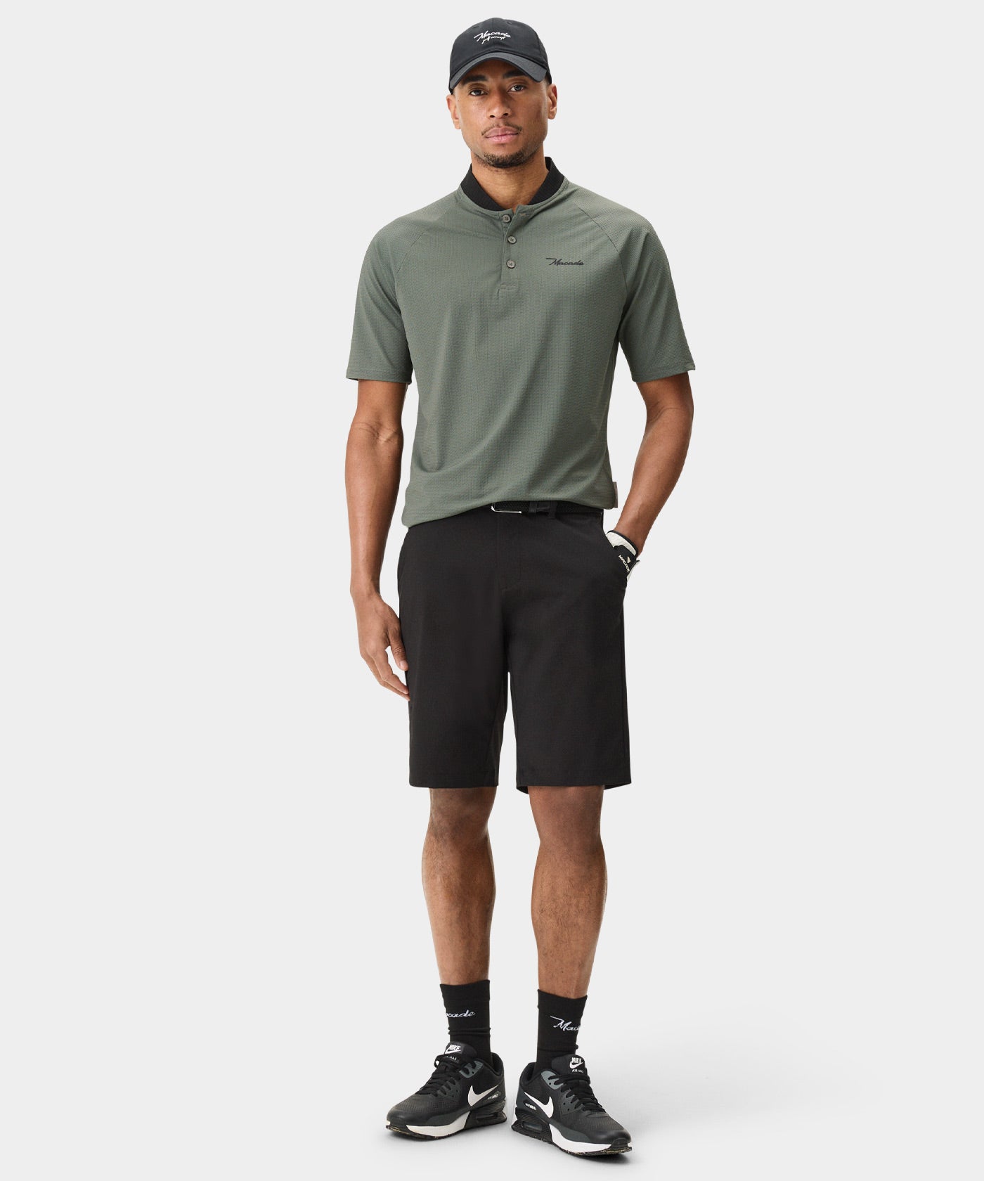 Crew Green TR Bomber Shirt