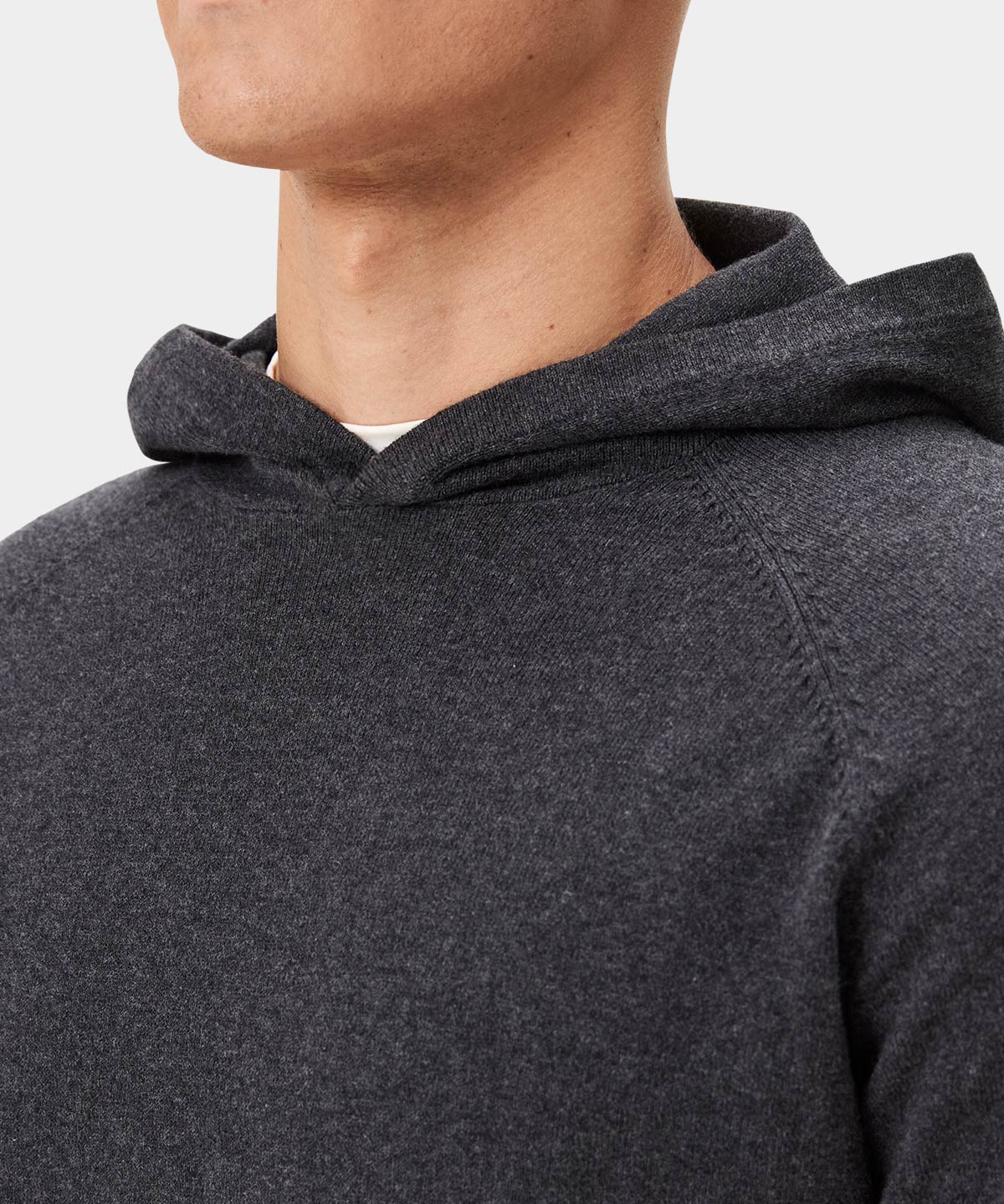 Dark Grey Tech Knit Hoodie