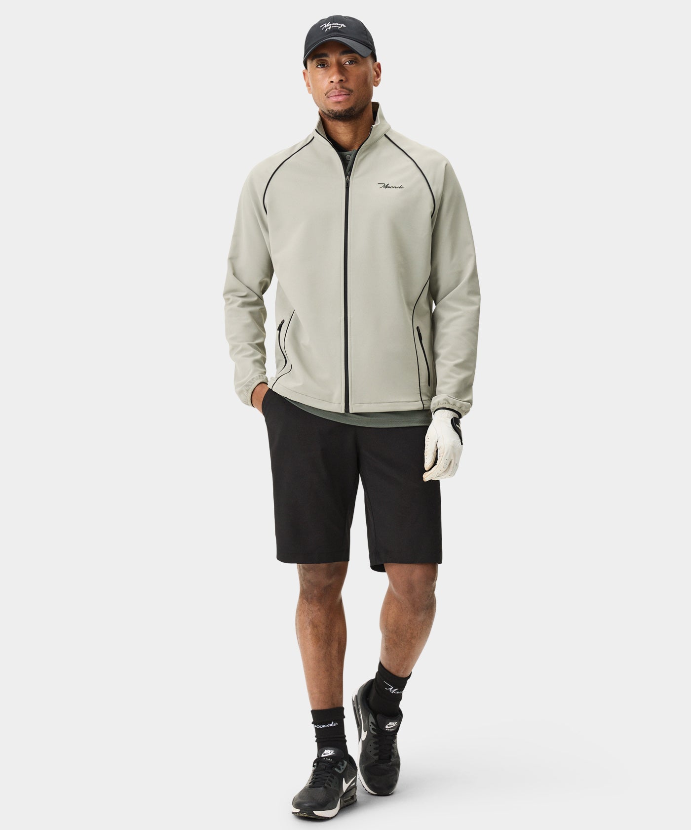 Jade Green Course Shell Jacket