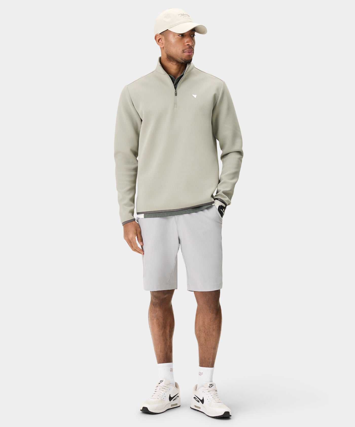 Jade Green Therma Quarter Zip