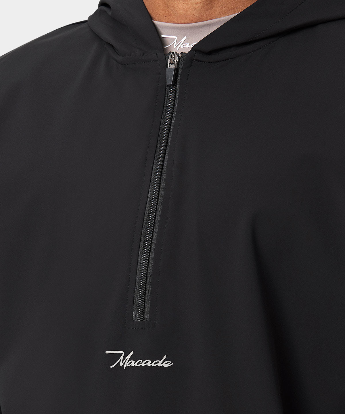 Juniper Black Wind Hoodie Macade Golf