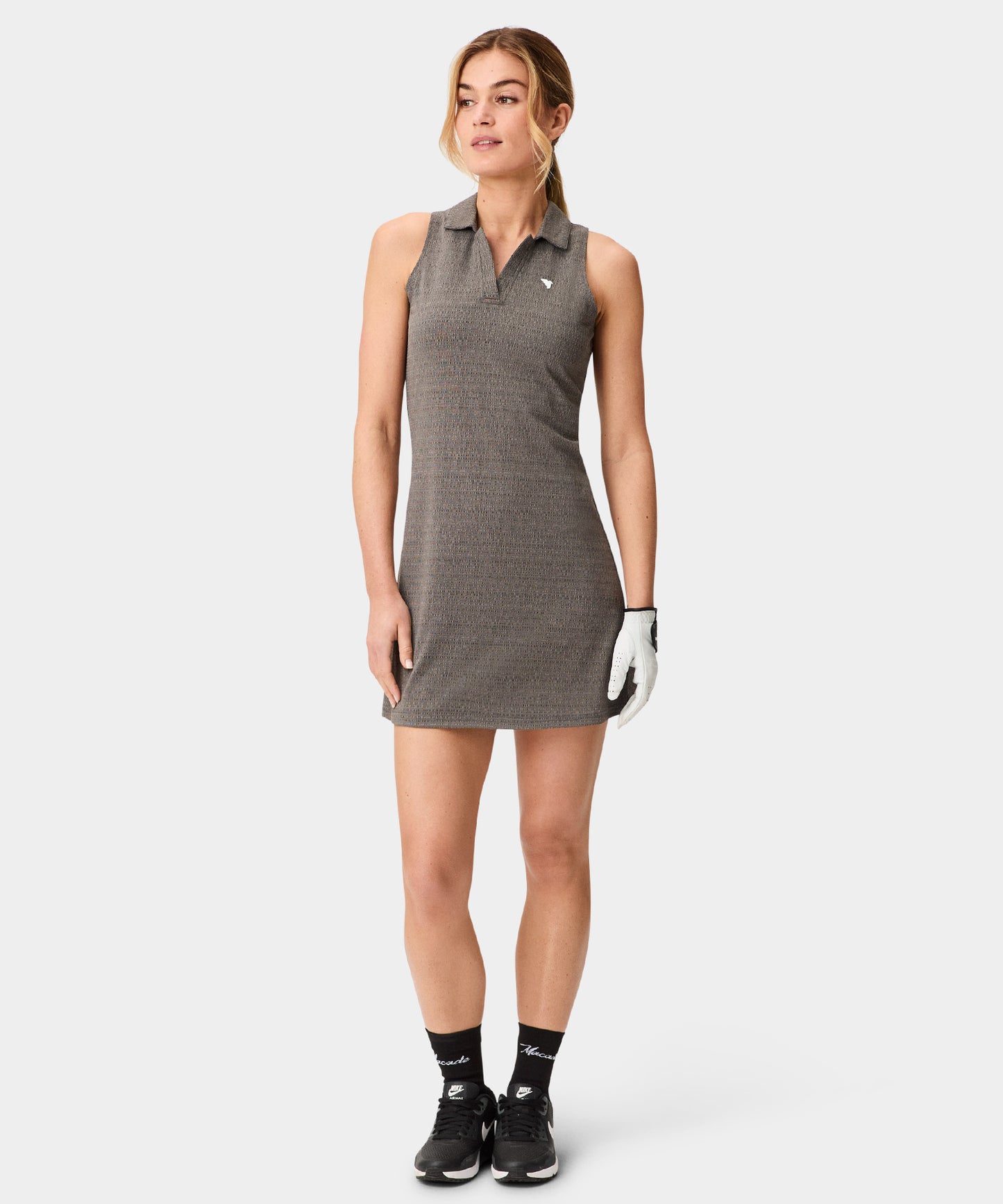 Lana Lightweight Dress - Charcoal