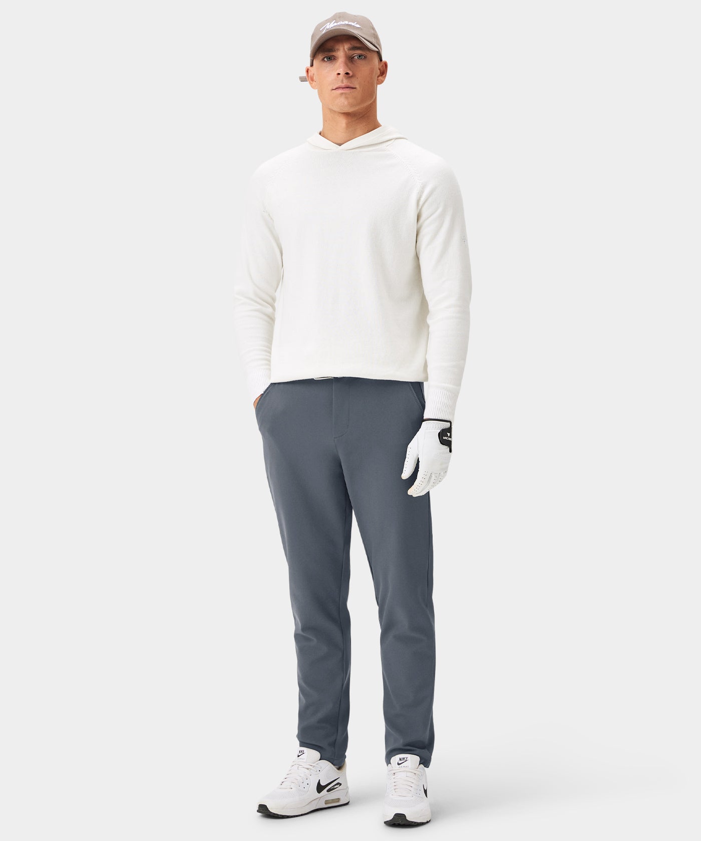 Links Stone Blue Tech Trouser