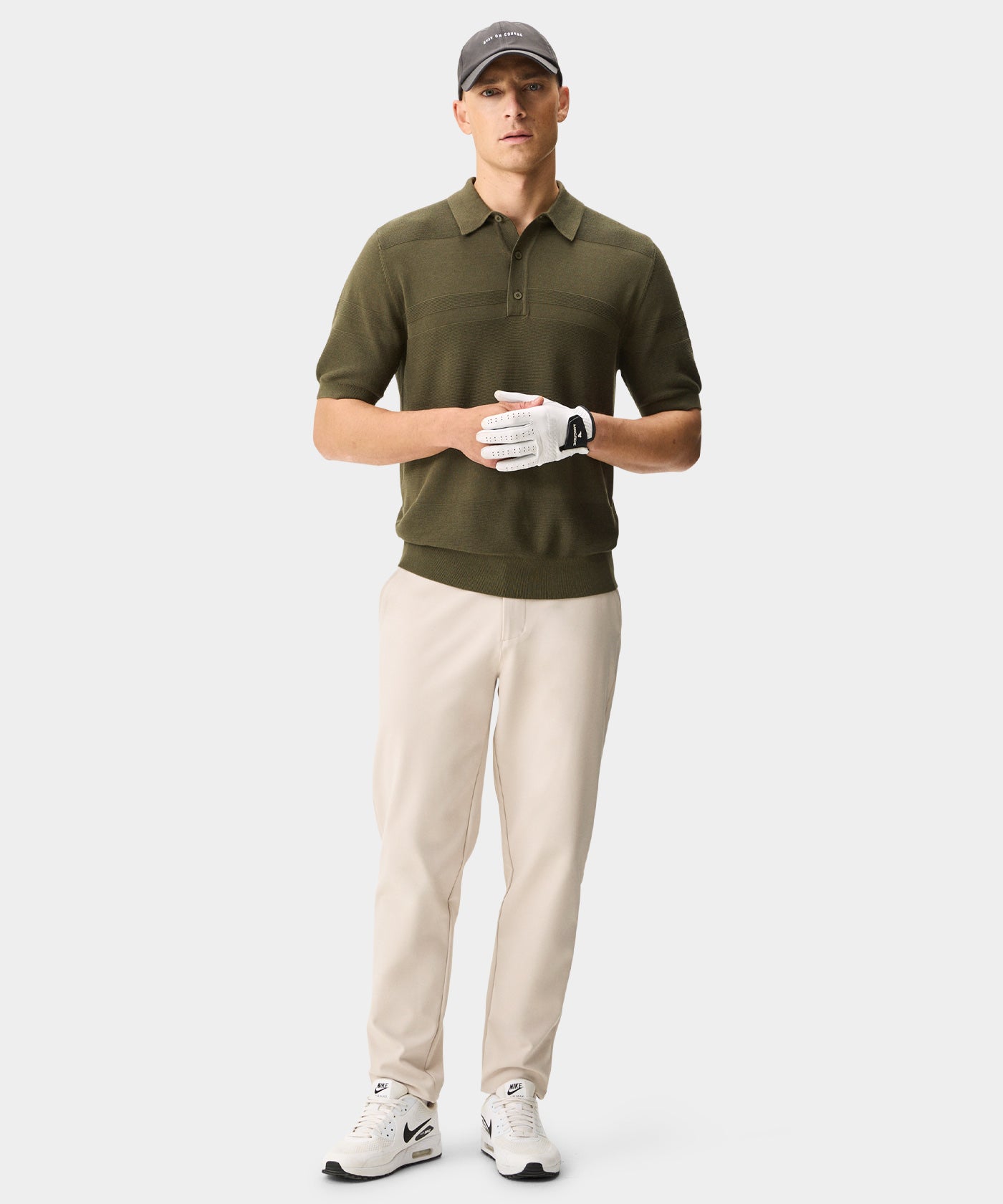 Walker Olive Prime Knit Shirt