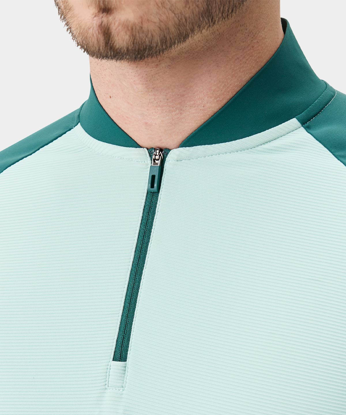 Tech Bomber Zip - Mint