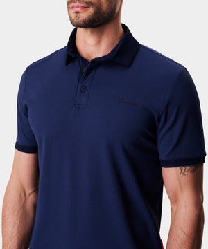 Jeston Dark Blue Polo Shirt Macade Golf