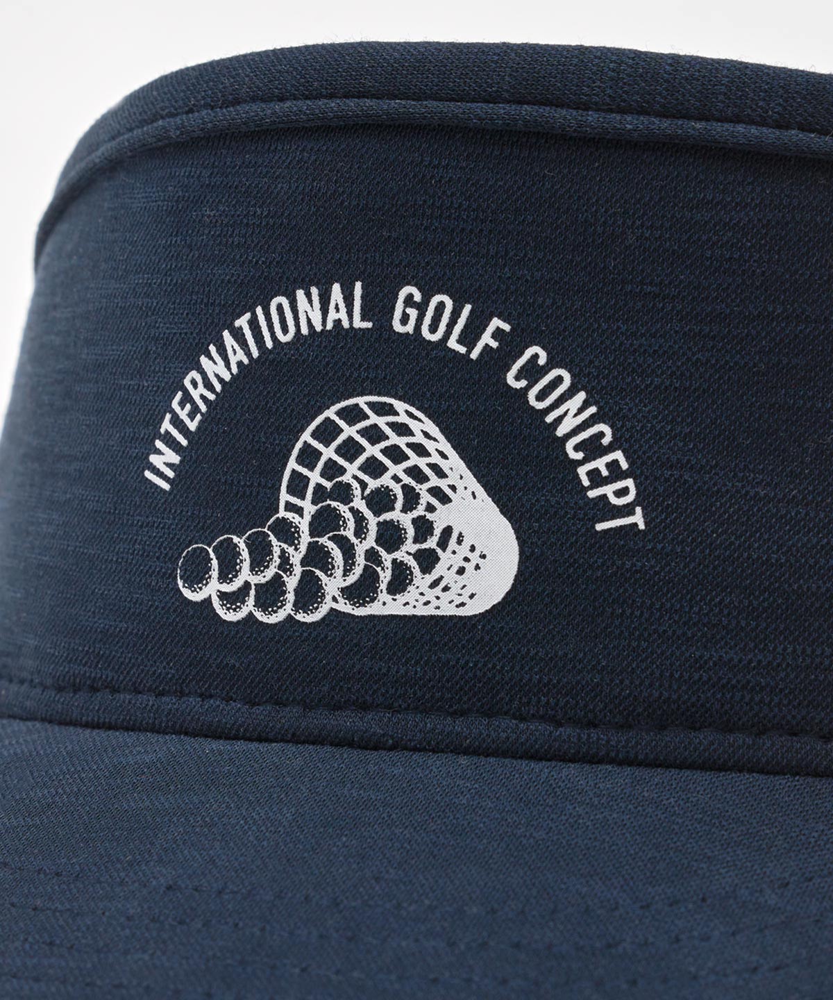 Dark Blue Bucket Players Visor Macade Golf