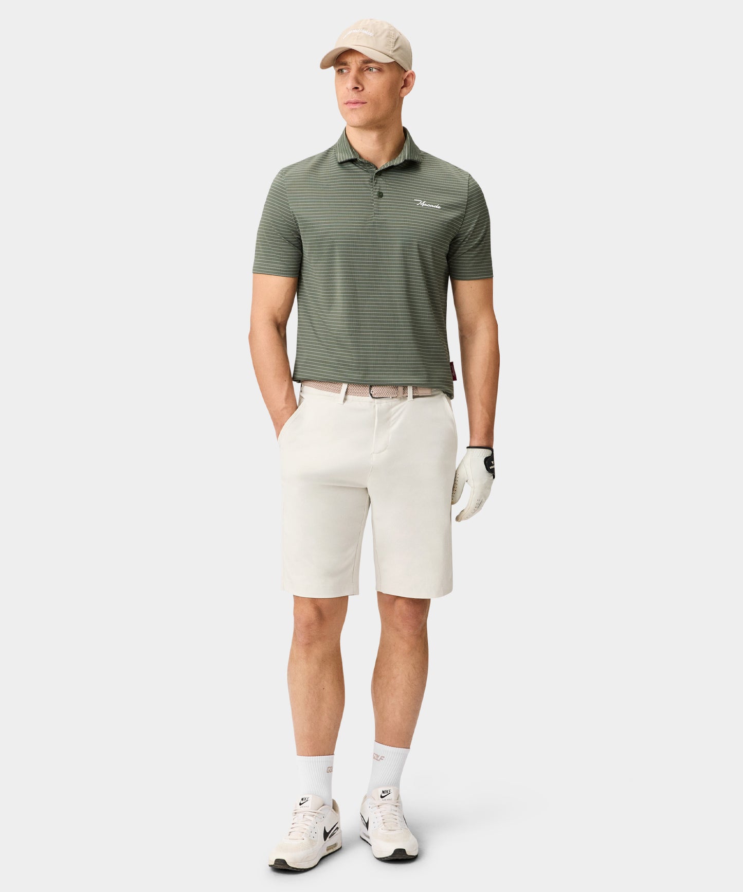 Four-Way Stretch Shorts - Bone
