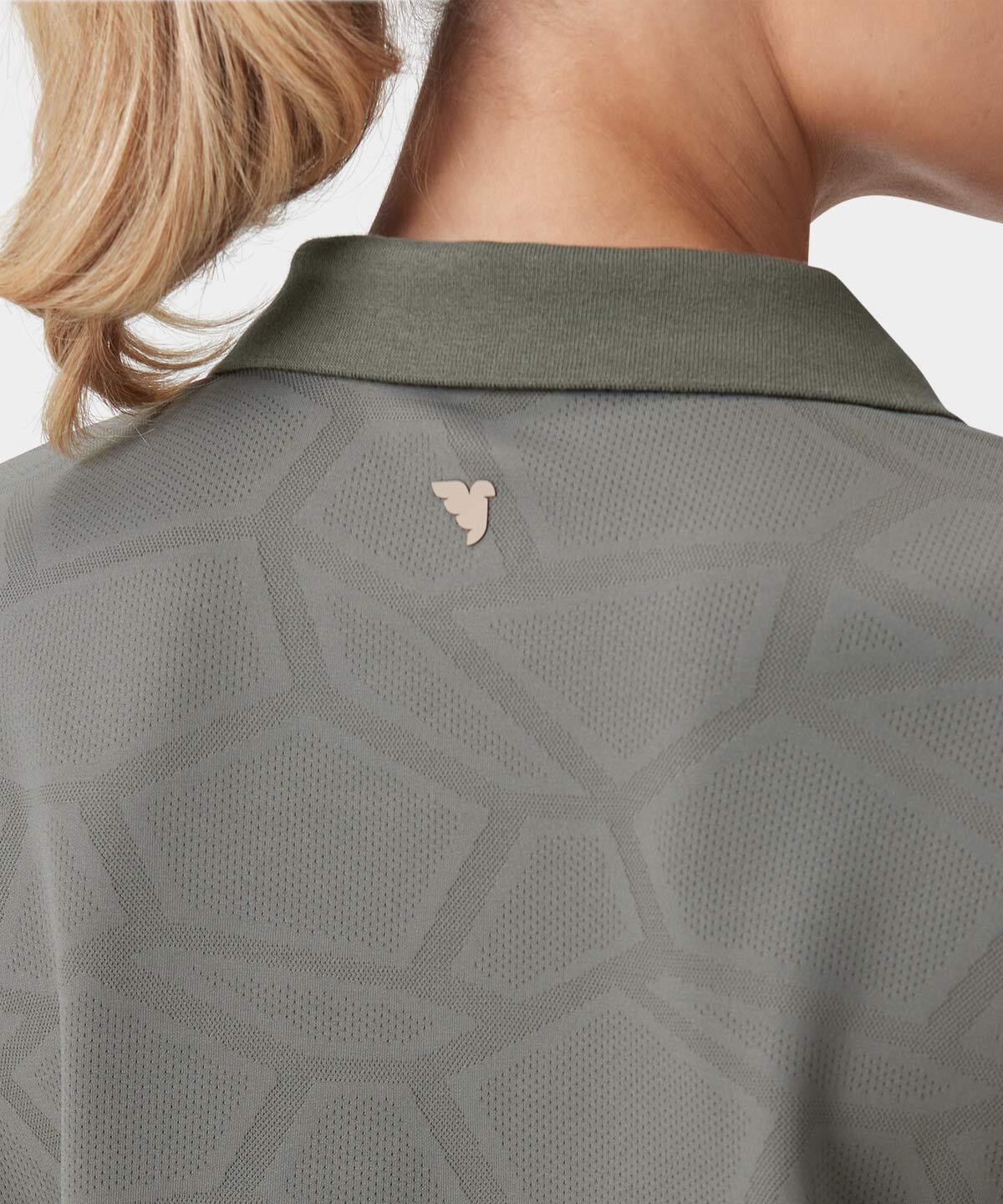 Sadie Olive Tech Long Sleeve Shirt Macade Golf