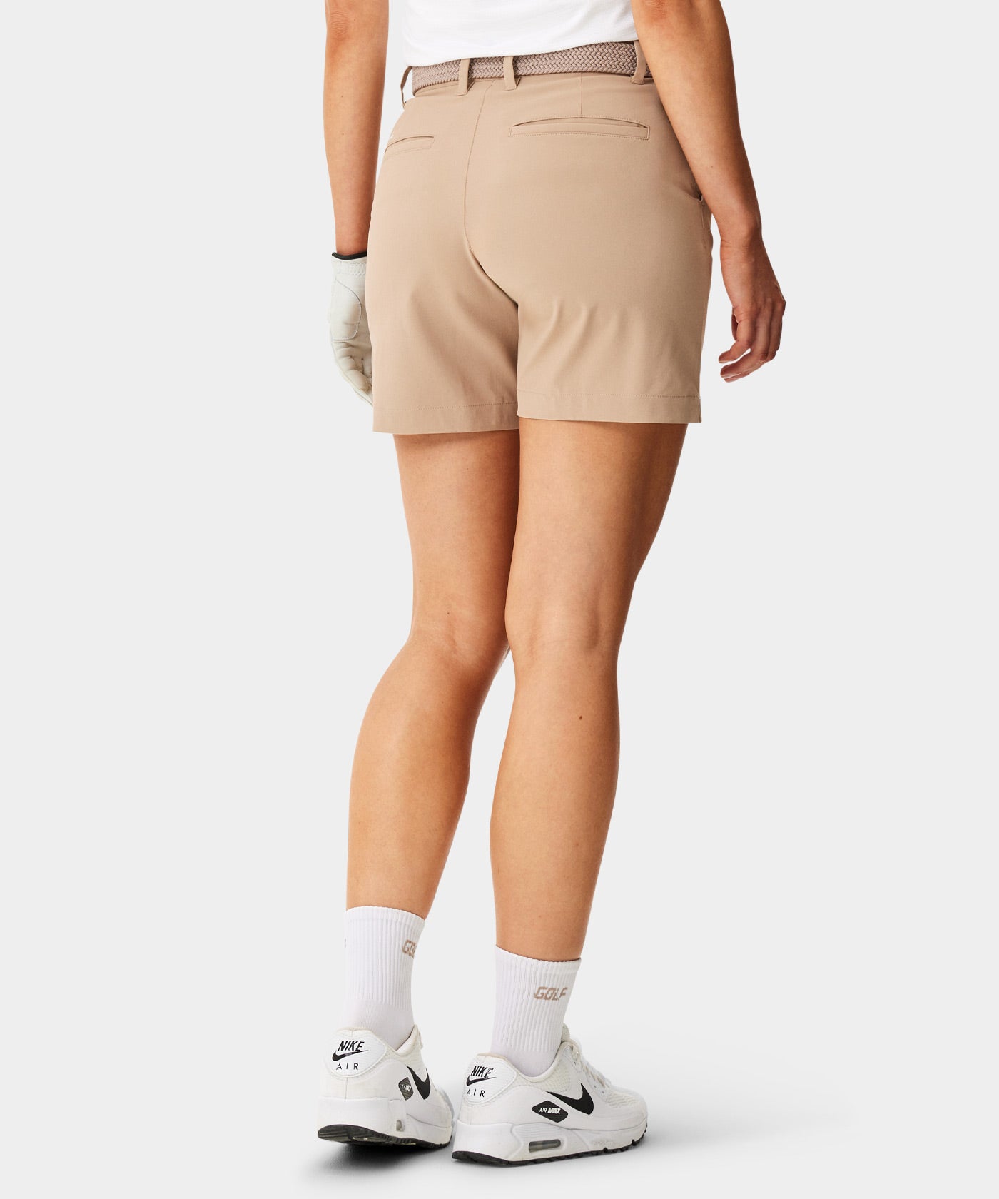 Tan Flex Shorts