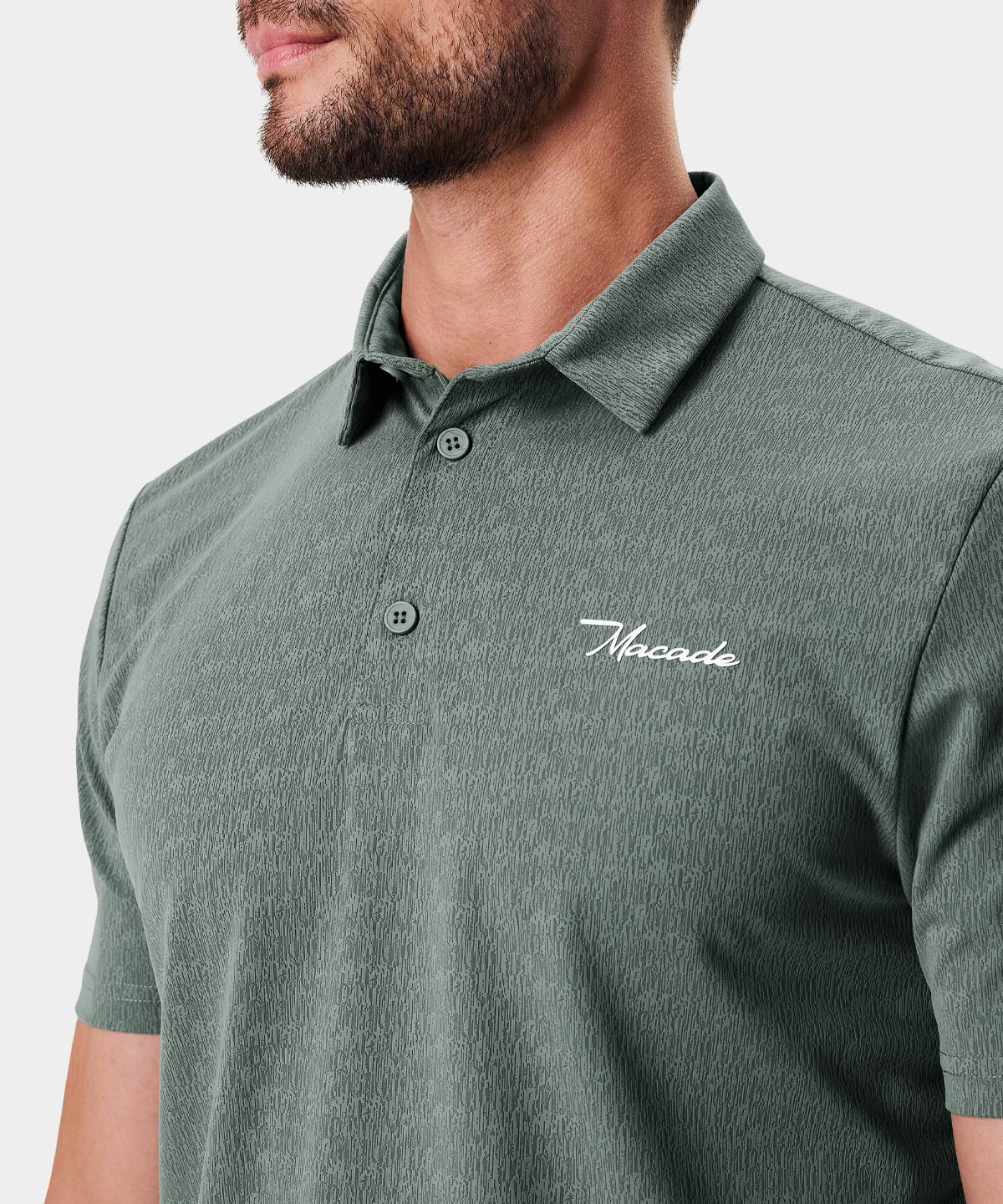 Tate Sage AR Shirt Macade Golf
