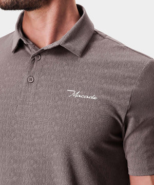 Tate Ash Grey AR Shirt Macade Golf