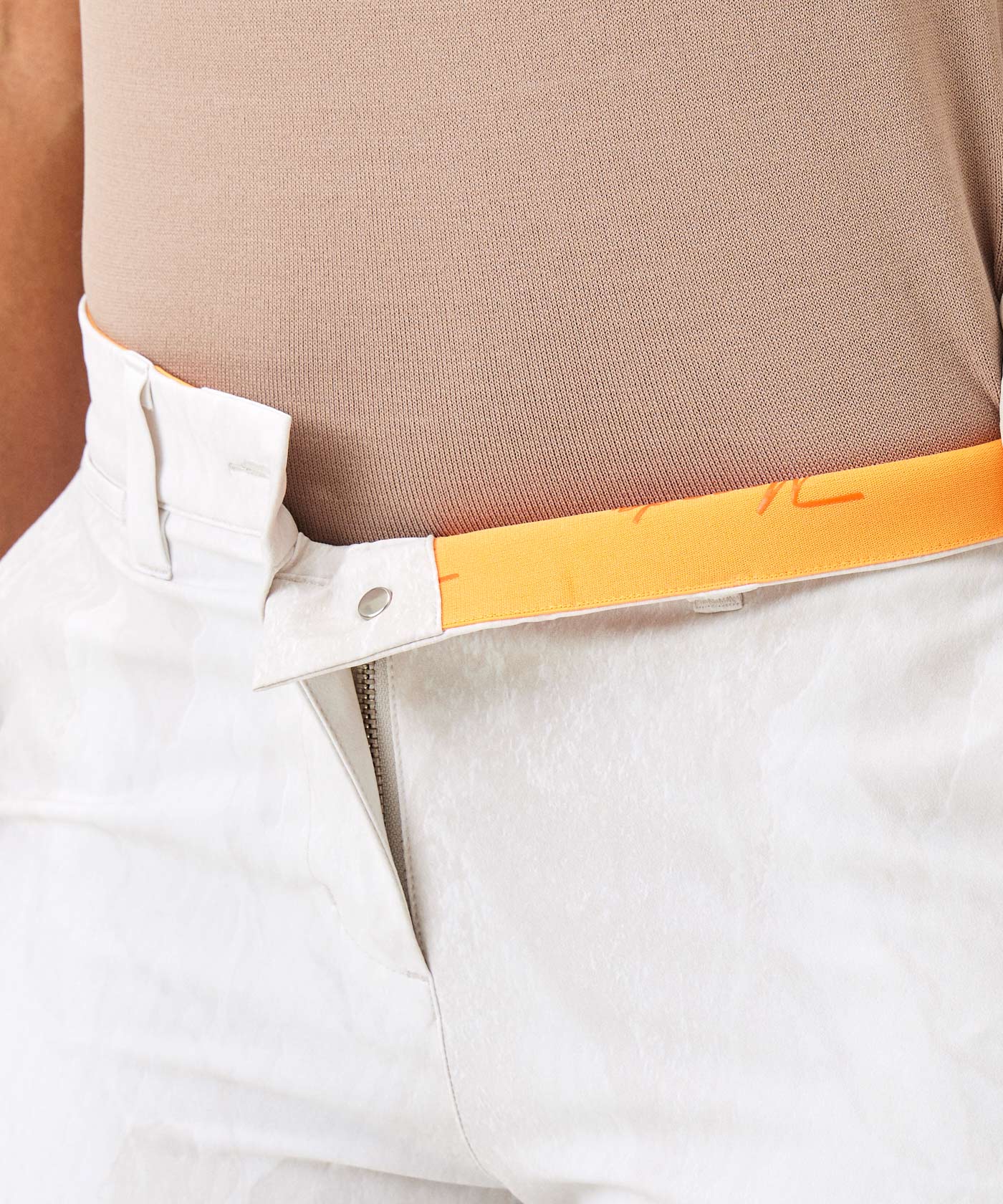 Beige Brush Flex Shorts