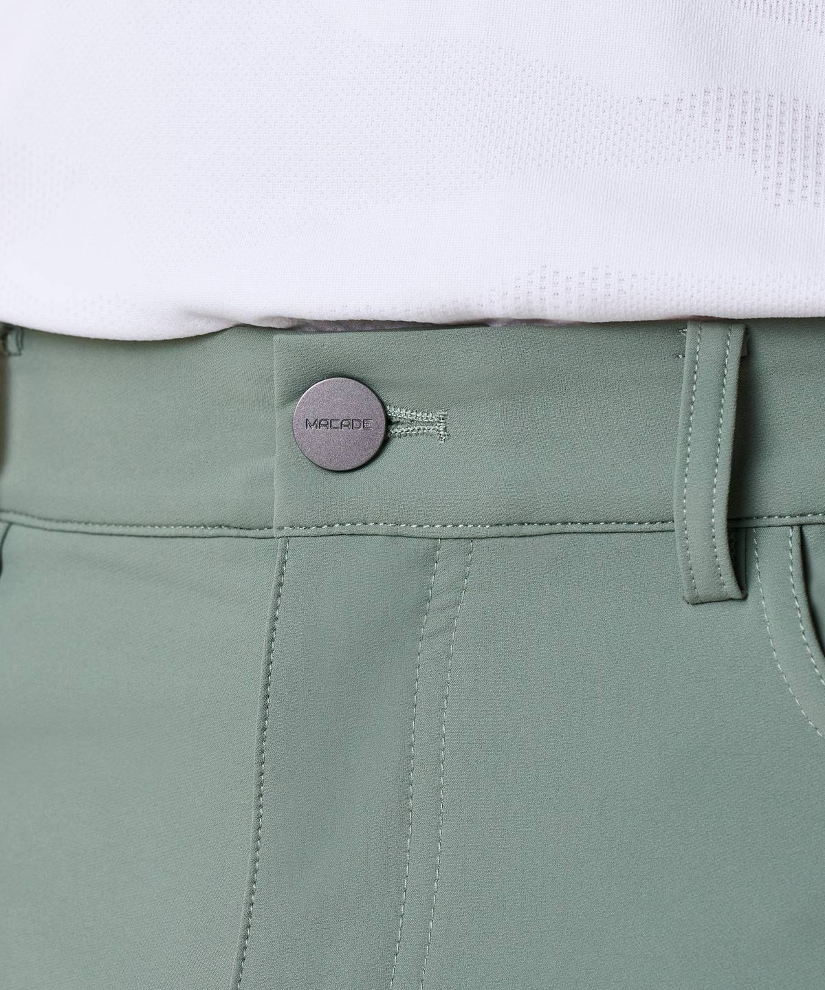 Travis Basil Green Stretch Trouser Macade Golf