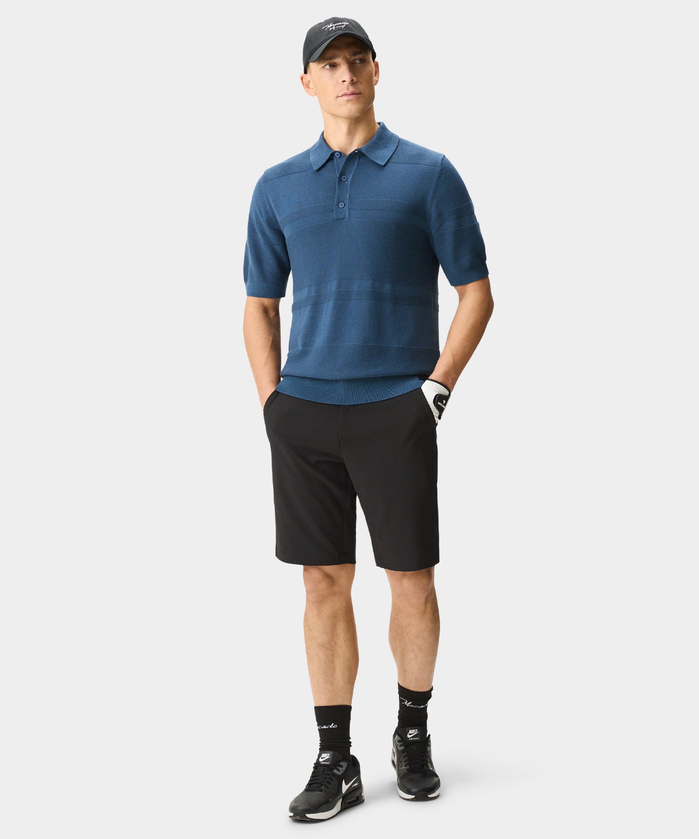 Walker Steel Blue Prime Knit Shirt