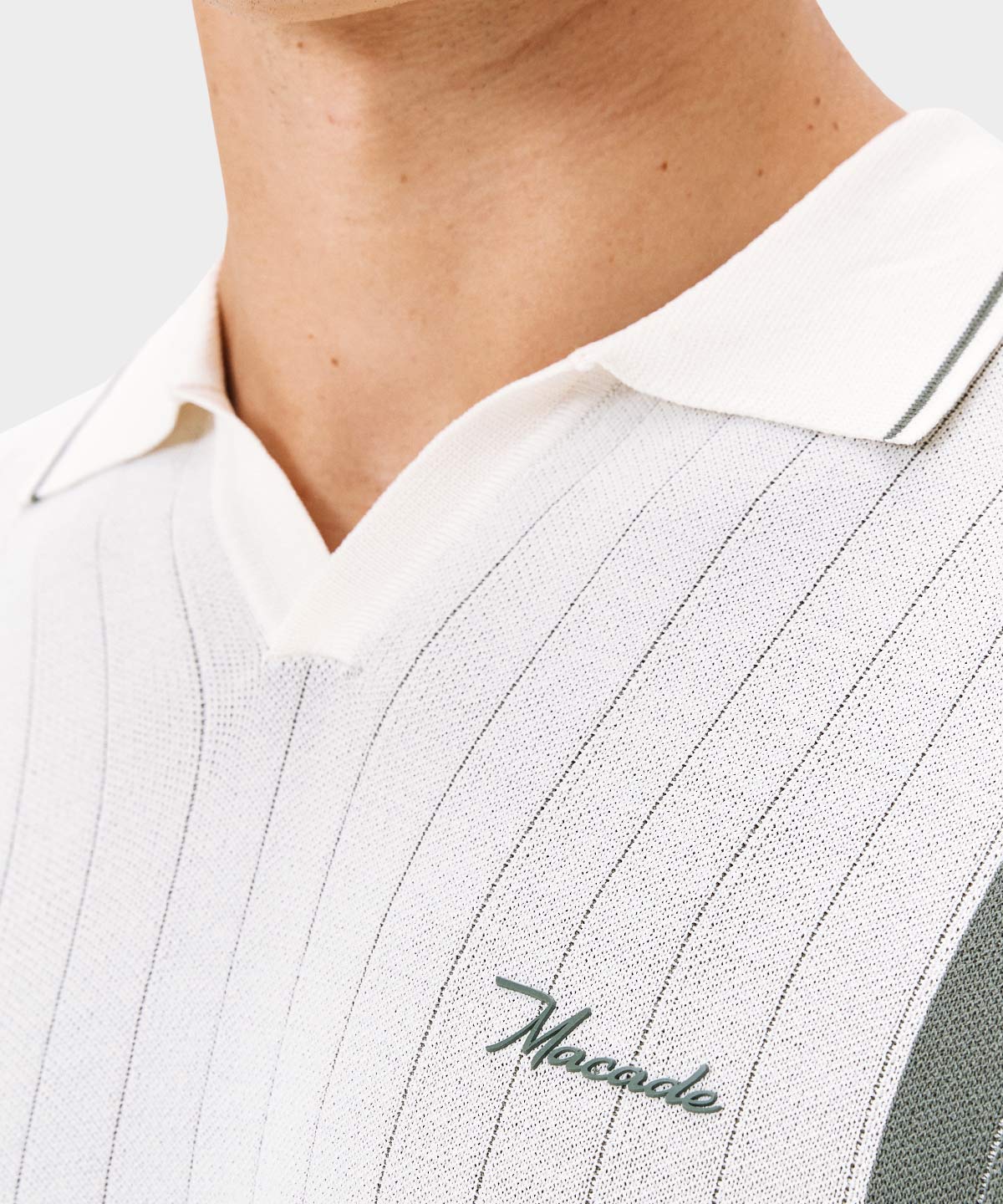 Bone TR Knit Shirt Macade Golf