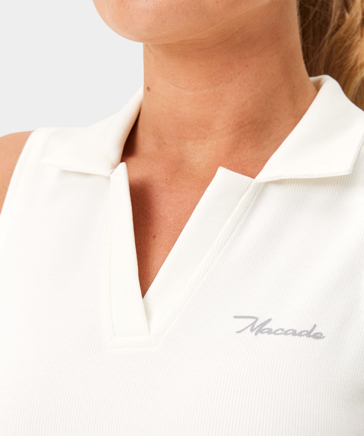 Lana White Sleeveless Dress Macade Golf
