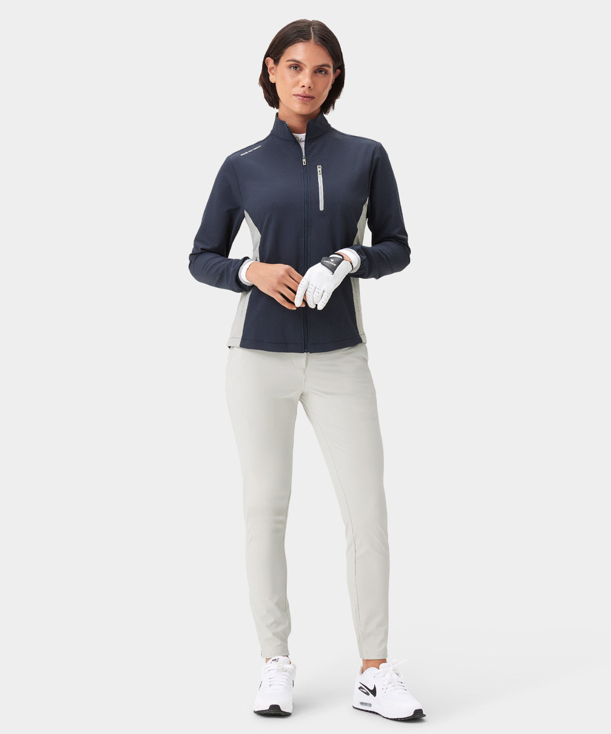 Women's Storm Dark Blue Wind Jacket Macade Golf