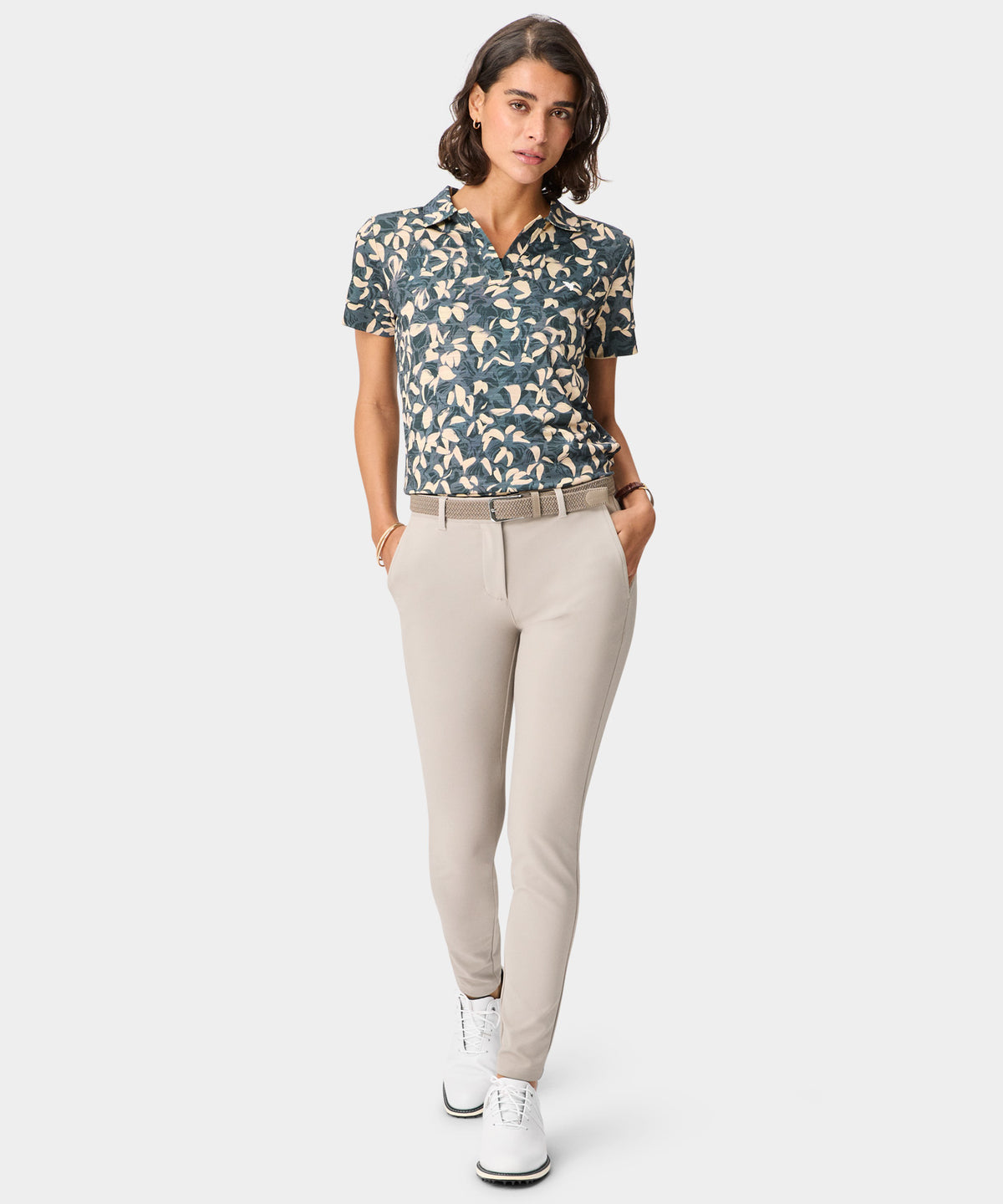 Paige Shirt - Fairway Tropics (AOP)